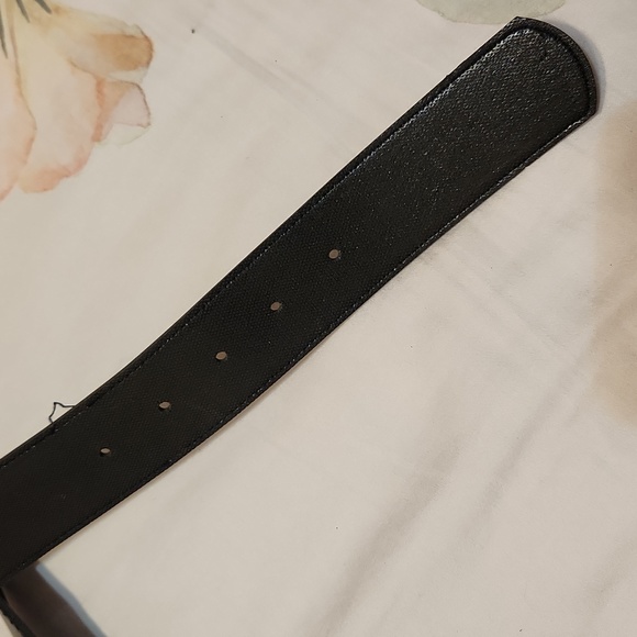 Faux leather notch belt - Picture 5 of 6